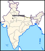 RANTHAMBORE MAP 