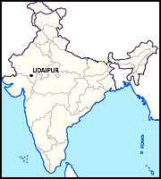 Udaipur Map 